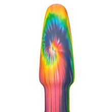 b-Vibe peace & love tie-dye rimming plug