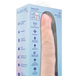 Au Naturel 8.75” Vibrating Dildo 