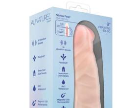 Au Naturel 8.75” Vibrating Dildo 