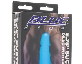 Blue Line 5.75” Suction Cup Anal Dildo 