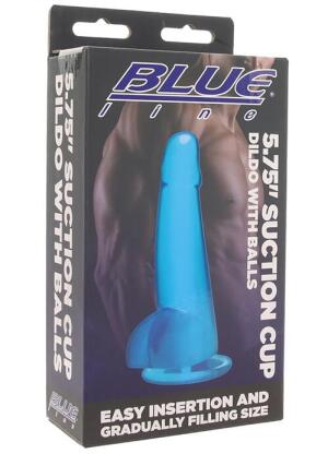 Blue Line 5.75” Suction Cup Anal Dildo 