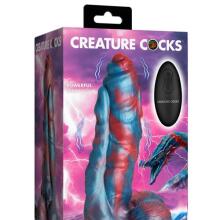 Hydra X Vibrating Silicone Dildo