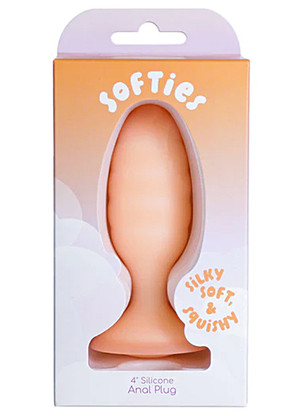 Softies 4” Silicone Anal Plug 
