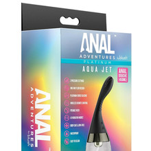 Anal Adventures Platinum Aqua Jet Black