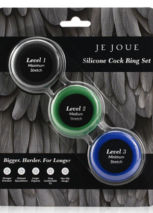 Silicone Cock Ring Set 