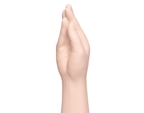 b-Vibe 16.5-Inch Silicone Hand Fisting Dildo With Suction Base