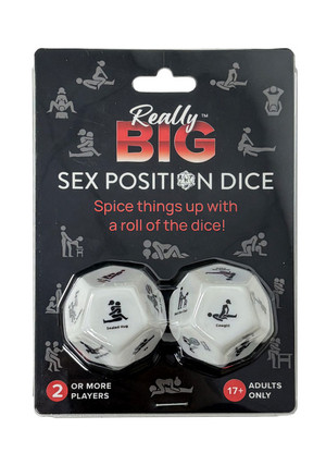 Really Big Sex Position Dice