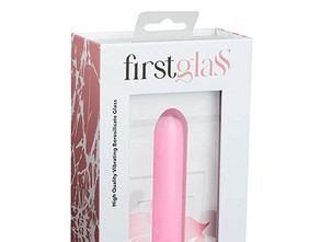 First Glass Vibrating Pink Mia 7-inch