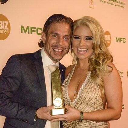 Backstage at the 2017 XBIZ Awards