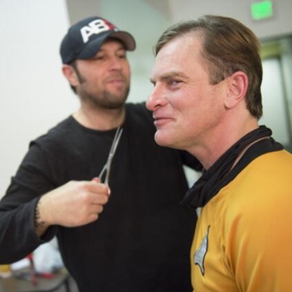 On the Set of Hustler's 'This Aint Star Trek XXX 3'