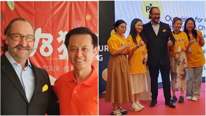 Pjur Celebrates Successful Visit to Chinese Partner