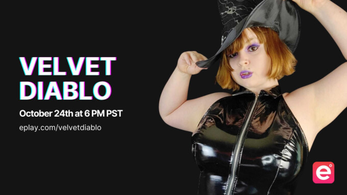 Velvet Diablo to Make ePlay Special Shows Debut With Halloween-Themed Livestream