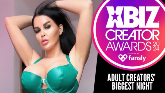 Jada Sparks up for 1st XBIZ Creator Award