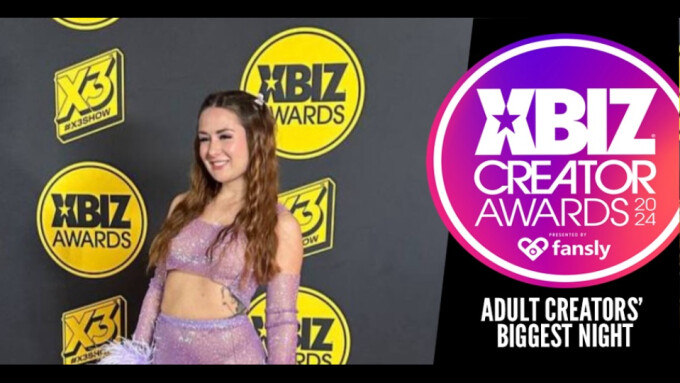 Cruel Reell Scores 1st XBIZ Creator Awards Nom