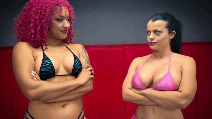 Daisy Ducati, Nadia White Star in Latest Evolved Fights Lez Scene