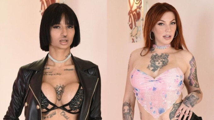 Candy Scott, Roxi Riot Star in Latest from DPDiva, PervCity