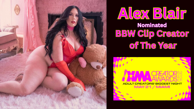 Alex Blair Nominated for XMA Creator Award