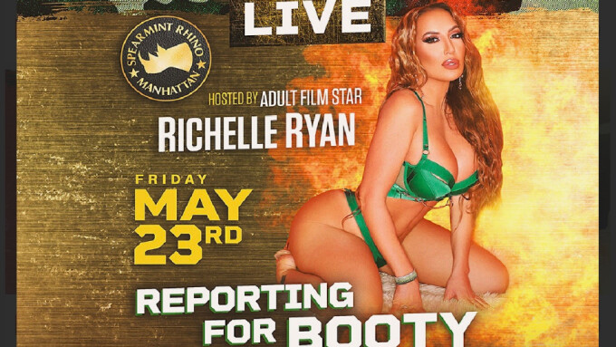 Richelle Ryan to Appear at NYC Spearmint Rhino This Friday