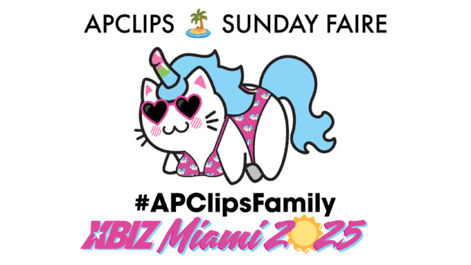 APClips, Sunday Faire to Host Tea Party at XBIZ Miami