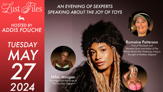 Addis Fouche Announces New 'Lust Files' Event in New York