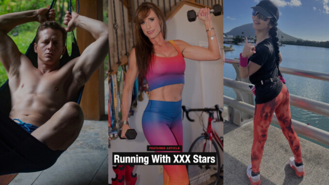 Sofie Marie Featured in Hustler Article for Running Marathons