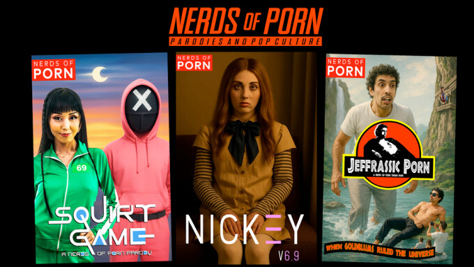 Nerds of Porn Re-Releases 'Squid Game,' 'Jurassic Park' Parodies