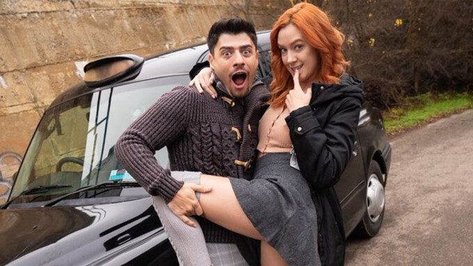 Dave Candle Gets Behind the Wheel at Female Fake Taxi