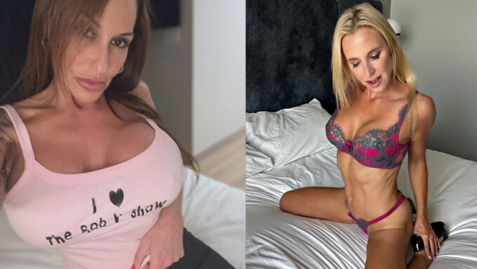 Adrianna Devil, Sophie West Guest on 'The Rob V Show'