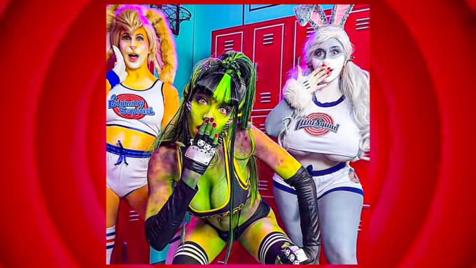 Little Puck Drops New 'Space Jam' Parody Series with Cherie DeVille, Juliette Michele