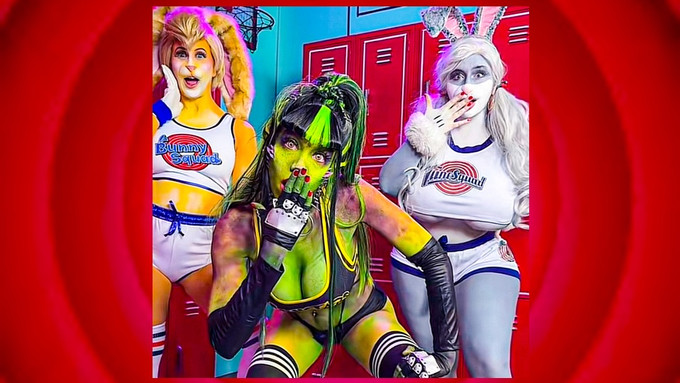 Little Puck Drops New 'Space Jam' Parody Series with Cherie DeVille, Juliette Michele