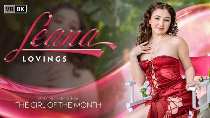 Leana Lovings Named VR Bangers' 'Girl of the Month' for September