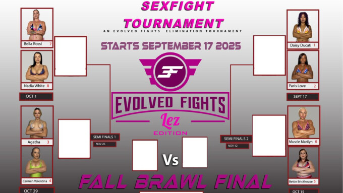EvolvedFightsLez Kicks Off Annual 'Fall Brawl' With Daisy Ducati, Paris Love