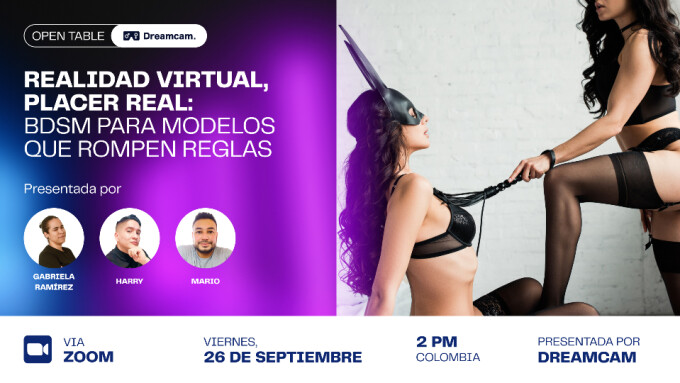 DreamCam to Host 'Open Table' for Spanish-Speaking Creators on Friday