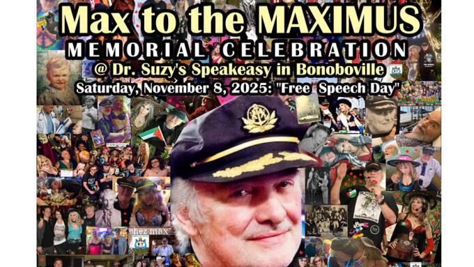 Dr. Susan Block Announces 'Max to the Maximus' Memorial