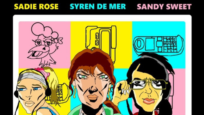 Syren De Mer, Sandy Sweet & Sadie Rose Star in New OnlyFans Release