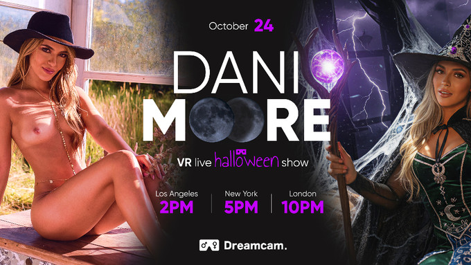DreamCam to Host Dani Moore's Halloween-Themed VR Show on Friday