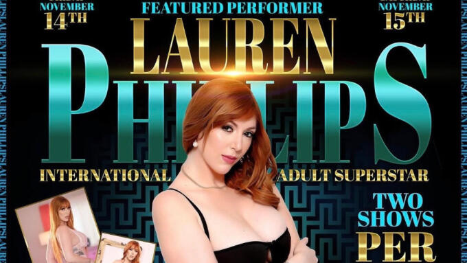 Lauren Phillips to Headline Secrets Cabaret This Weekend in North Carolina