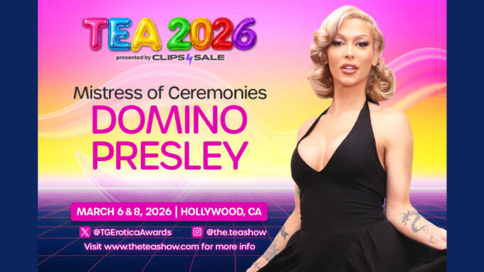 Domino Presley Named Mistress of Ceremonies for TEAs