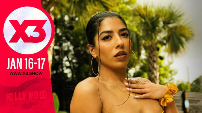 Jasmine Sherni to Sign for Pornhub at X3 Expo