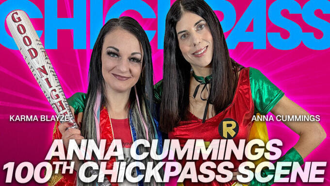 Anna Cummings Performs 100th Scene for ChickPass Amateurs
