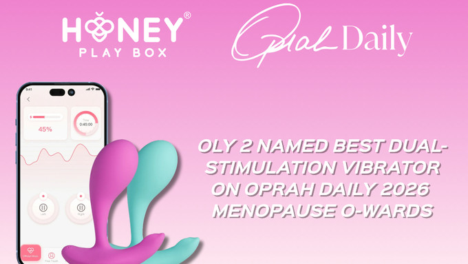 Honey Play Box's OLY 2 Featured in Oprah Daily's Menopause O-Wards