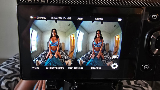 Abi James Drops New VR Clip Featuring Johnny Blaster