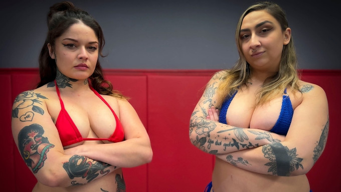 Nina Nova, Vanessa Vega Star in Latest From Evolved Fights Lez