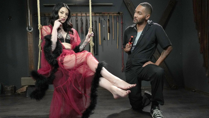 Charlotte Sins Returns to Her Rope Swing in Latest From Love Her Feet