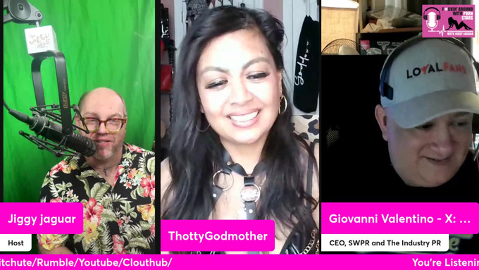 Thotty Godmother Guests on 'F*cking Around with Porn Stars' Podcast