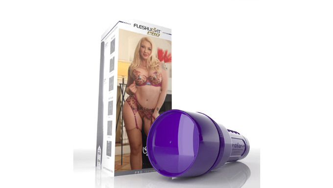 Leya Falcon Debuts New Fleshlight Pro Stroker