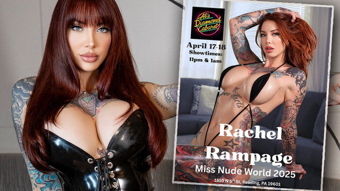 Rachel Rampage to Headline Al's Diamond Cabaret in Reading This Weekend