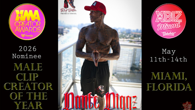 Dante Diggz Scores XMA Creator Awards Nomination