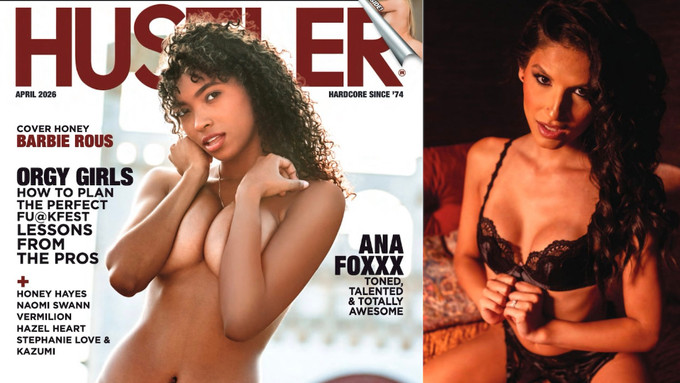 Zariah Aura Featured in Hustler Magazine Feature About Orgies