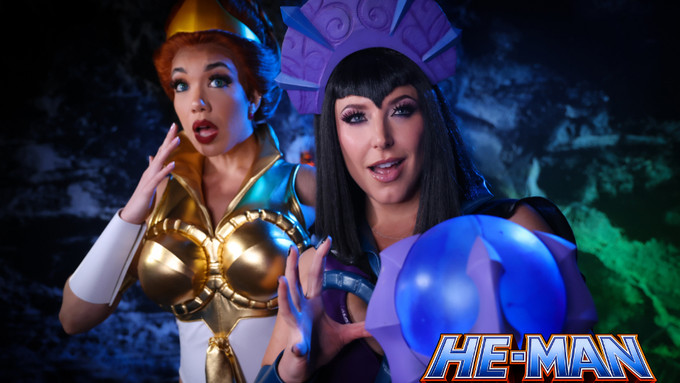 Little Puck, Angela White Launch 'He-Man' Cosplay Series on OnlyFans